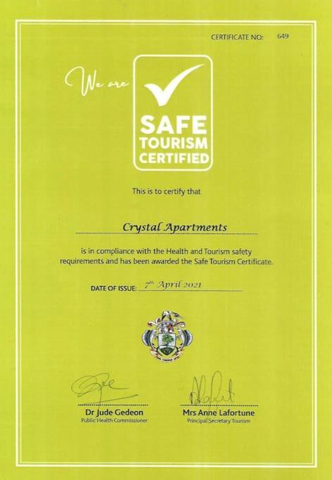 Crystal Apartments Seychelles Seaview Upper Floor Glacis (Mahe) Exterior foto